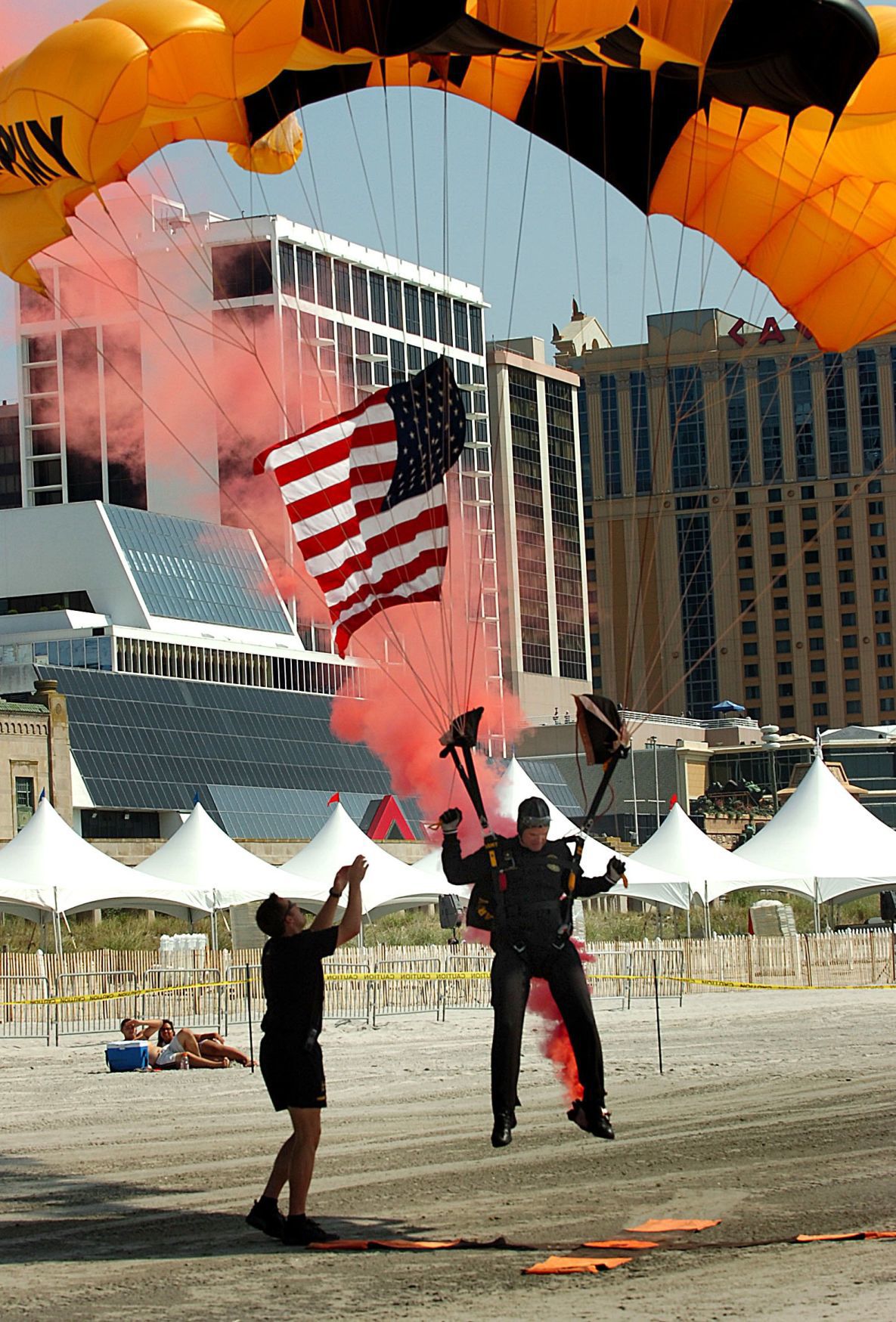 airshow parachutes